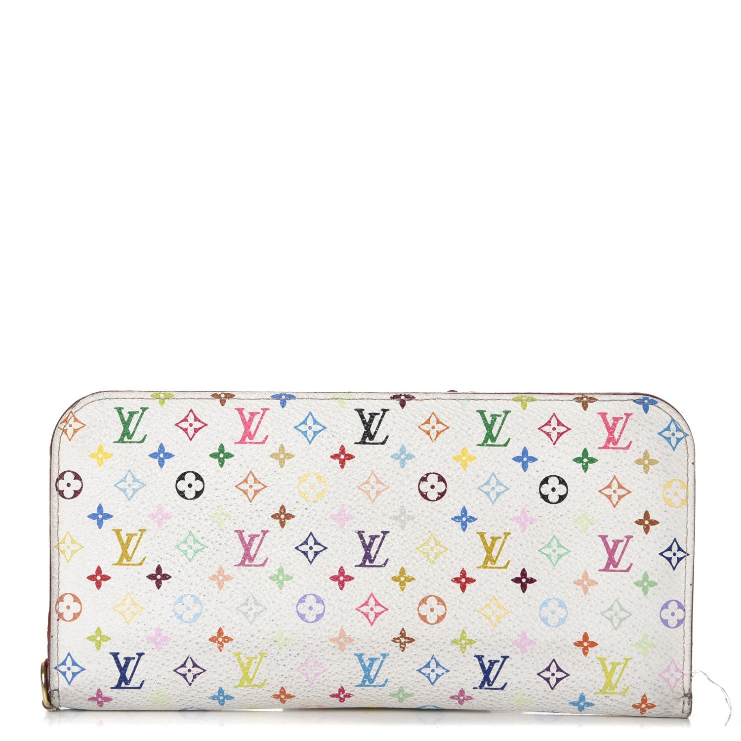 Louis Vuitton Monogram Multicolor Insolite Wallet White Eglantine 1 of 16