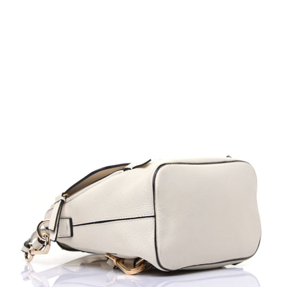 Chloe Suede Calfskin Mini Faye Backpack Off White 3 of 10