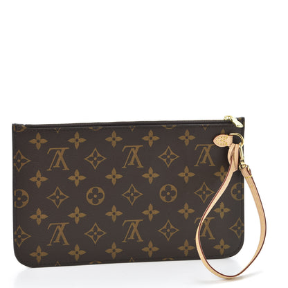 Louis Vuitton Monogram Neverfull MM GM Pochette 2 of 8