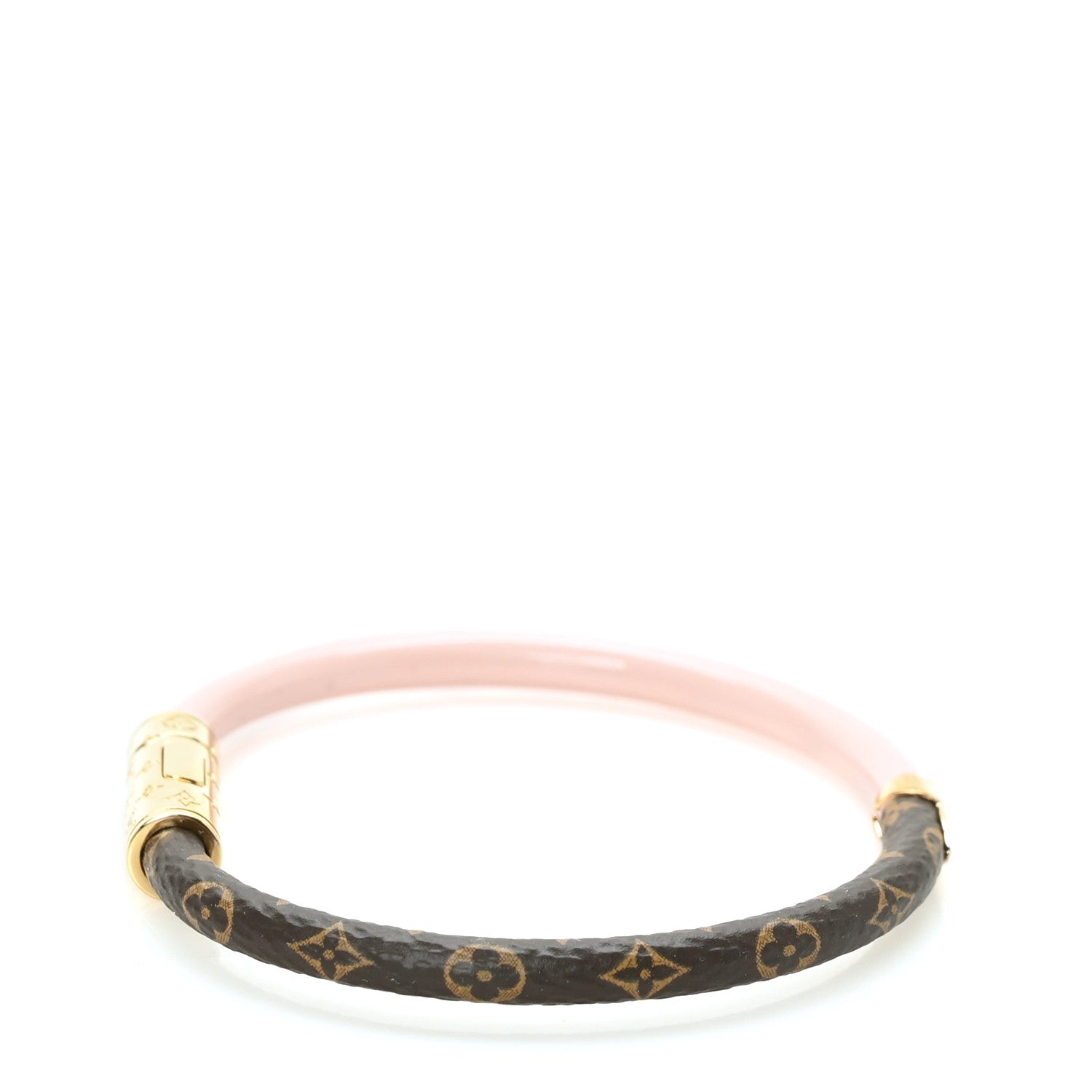 Louis Vuitton Monogram Daily Confidential Bracelet 19 Rose Ballerine 1 of 4