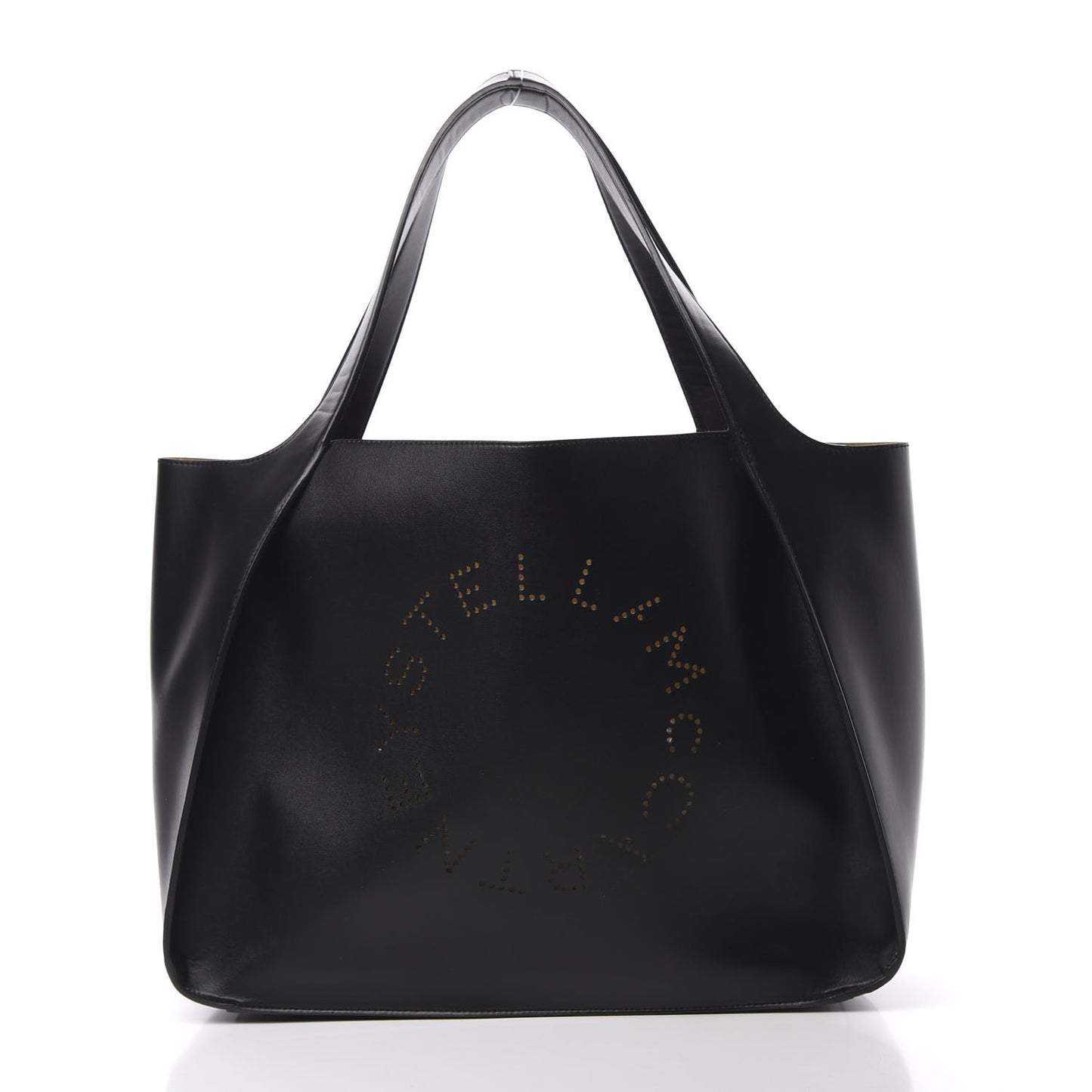 Eco Alter Nappa East West Perforated Tote Black