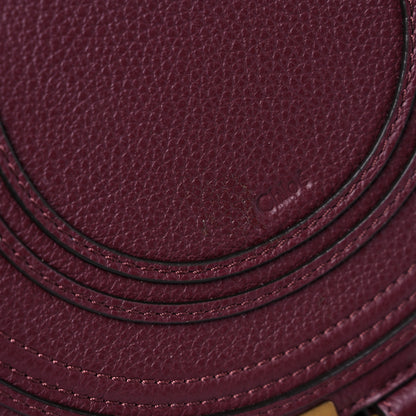 Chloe Calfskin Mini Marcie Round Crossbody Bag Wild Purple 12 of 12