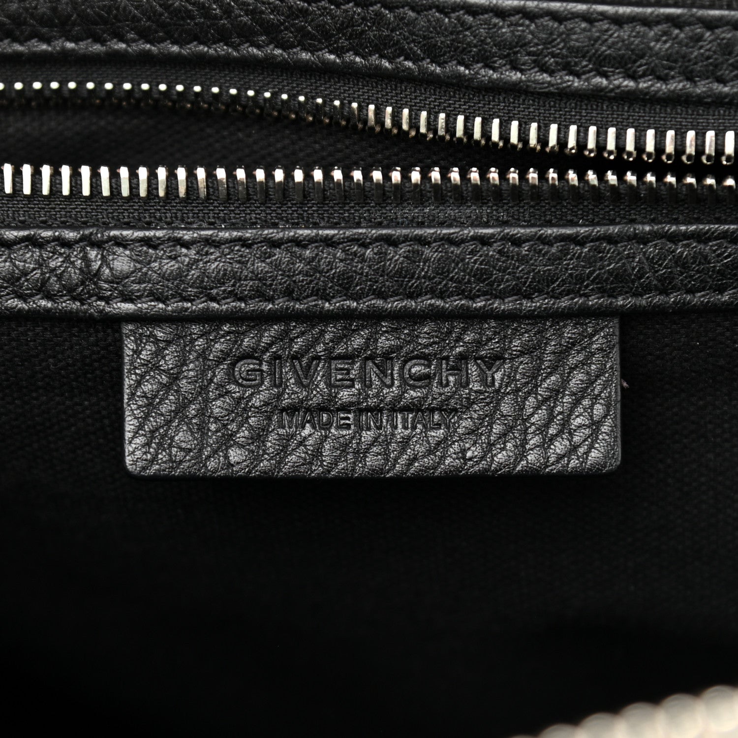 Givenchy Waxy Grained Calfskin Medium Nightingale Black 6 of 11