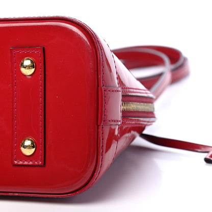 Louis Vuitton Vernis Alma BB Rose Indien 8 of 9