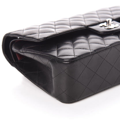 Chanel Lambskin Quilted Medium Double Flap Black 5 of 13