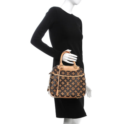 Louis Vuitton Monogram Tuffetage Deauville Cube Caramel 2 of 9