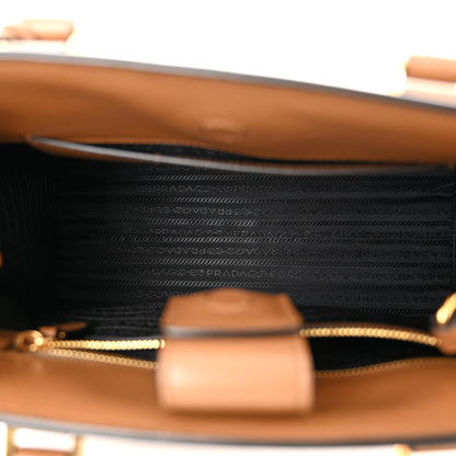 Prada Saffiano Soft Calfskin Tote Cannella 5 of 10