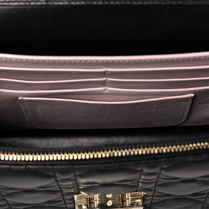 Christian Dior Lambskin Cannage Miss Dior Promenade Pouch Black 13 of 13