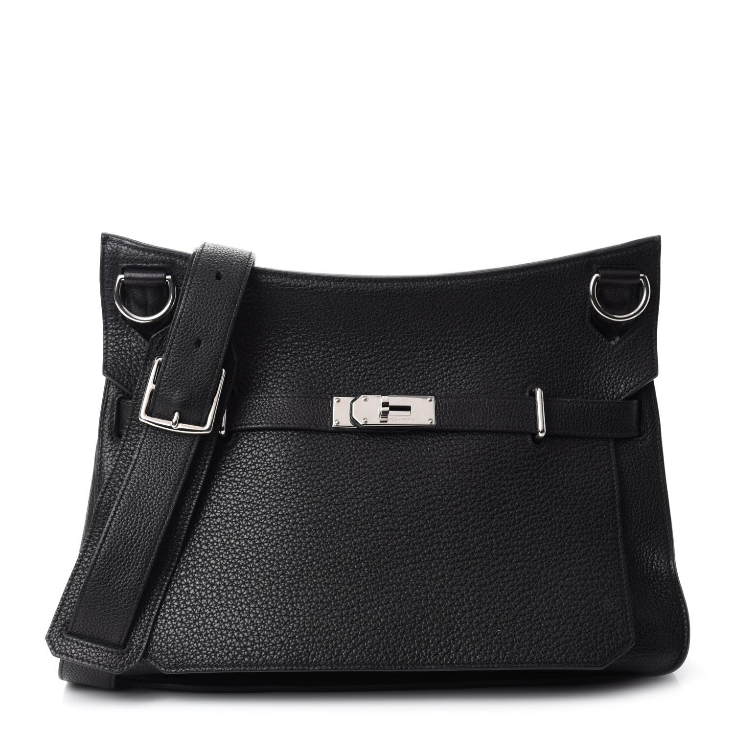 Hermes Taurillon Clemence Jypsiere 37 Black 1 of 12
