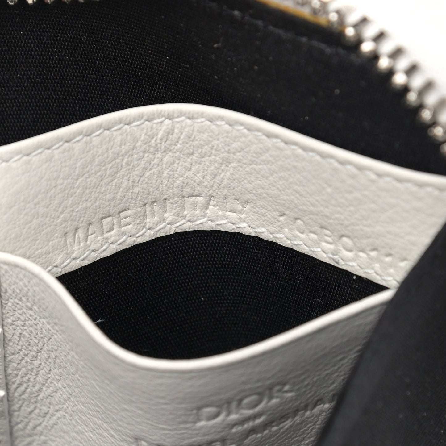 X DANIEL ARSHAM Grained Calfskin Newspaper Messenger White