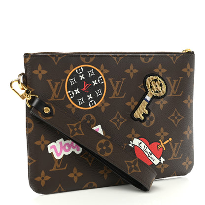 Louis Vuitton Monogram Travel Stickers City Pouch 3 of 7