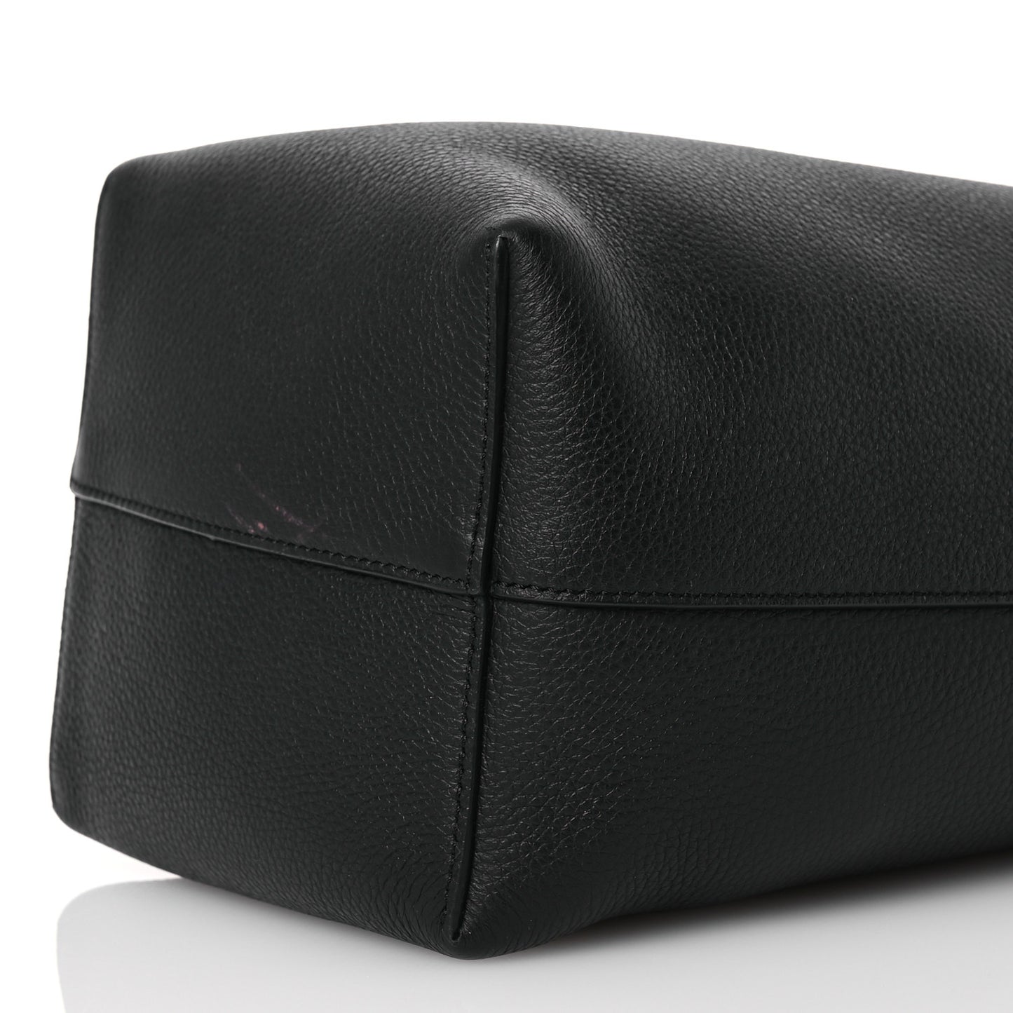 Grained Calfskin Small N/S Park Tote Black