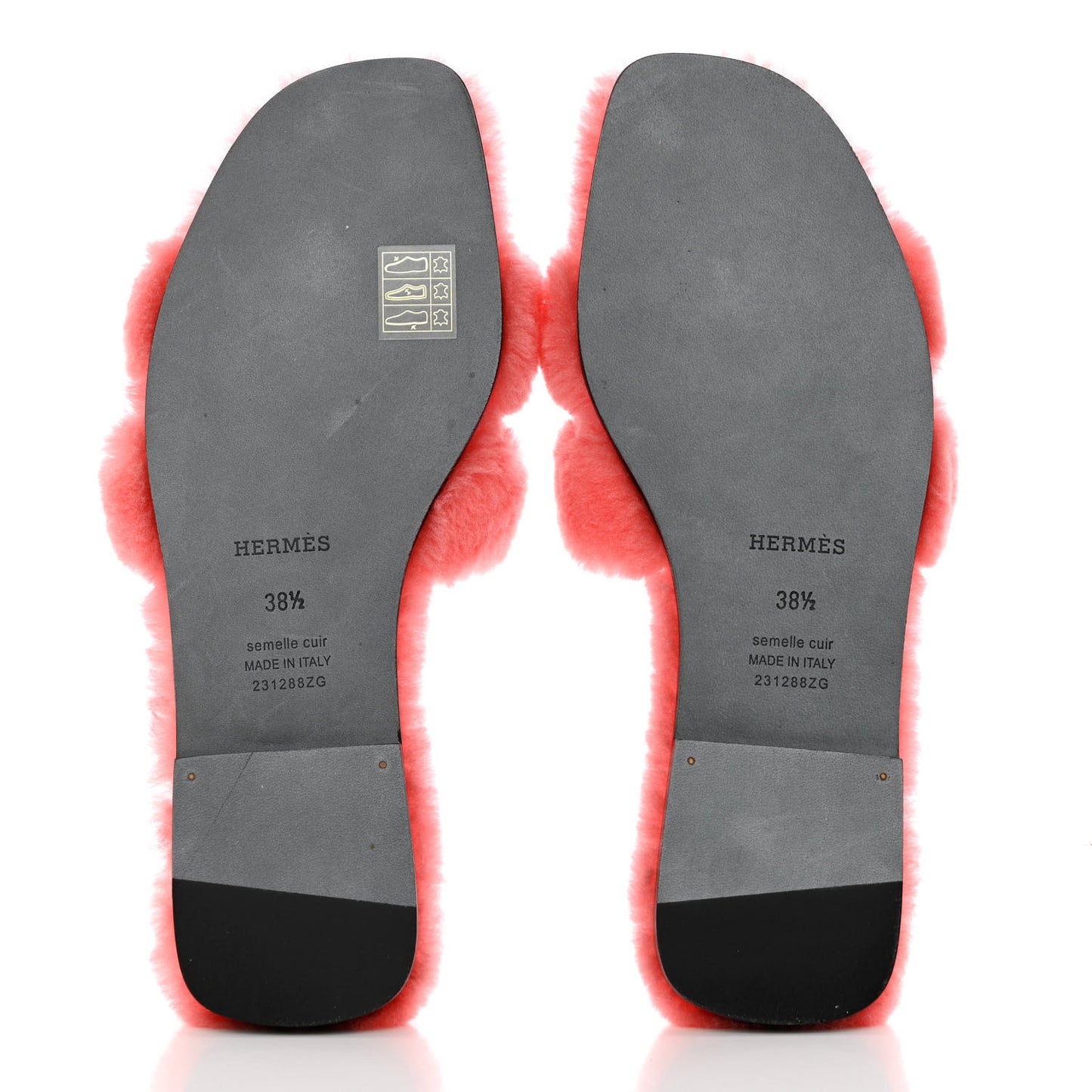 Woolskin Oran Sandals 38.5 Rose Du Desert