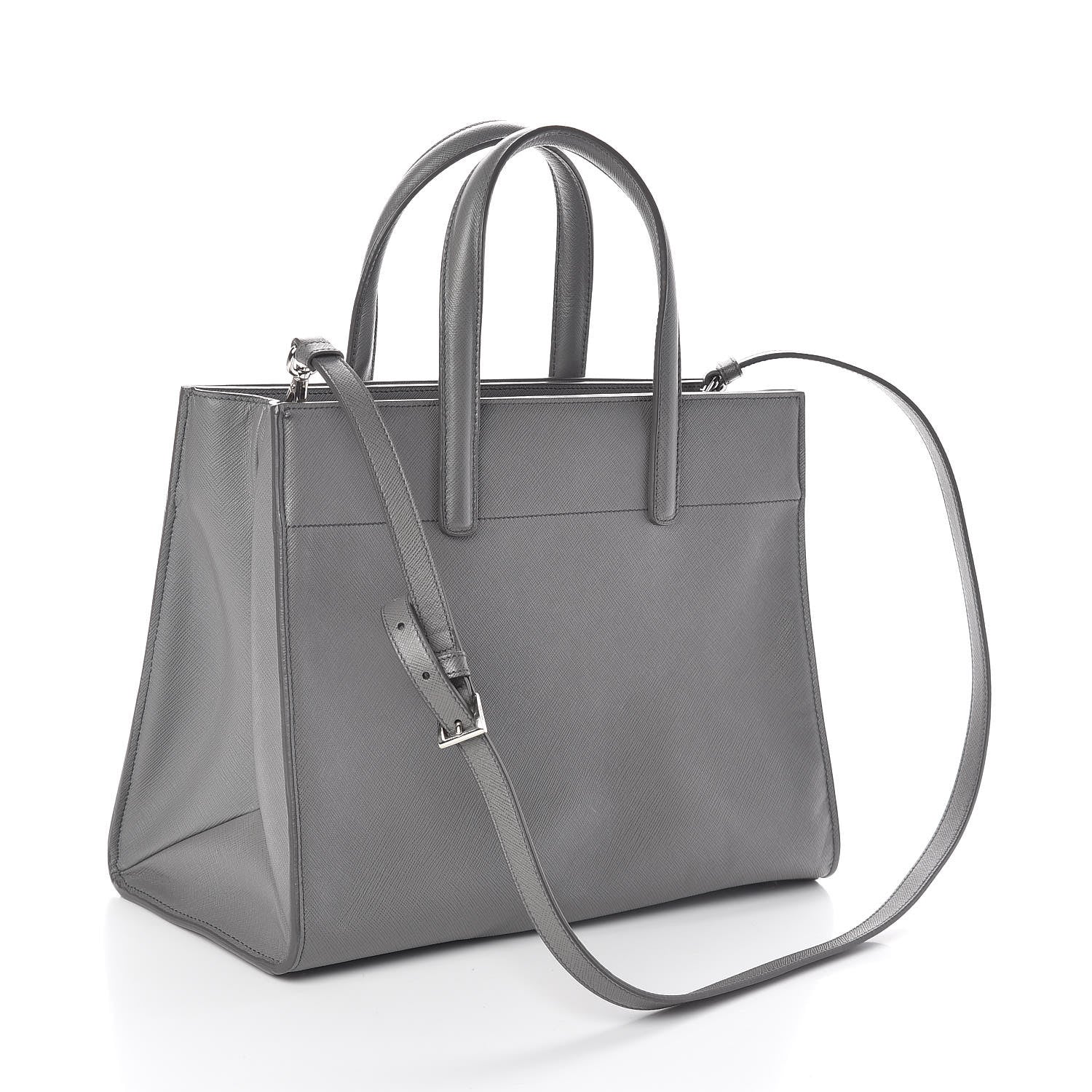 Prada Saffiano Soft Tote Marmo 3 of 9