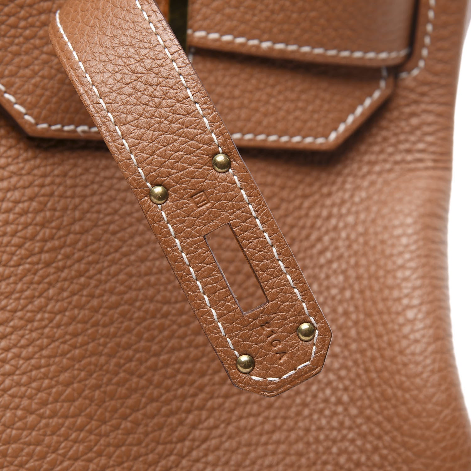 Hermes Togo JPG Shoulder Birkin II 42 Gold 6 of 13