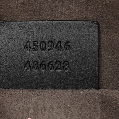 Gucci GG Supreme Monogram Belt Bag Black 8 of 12