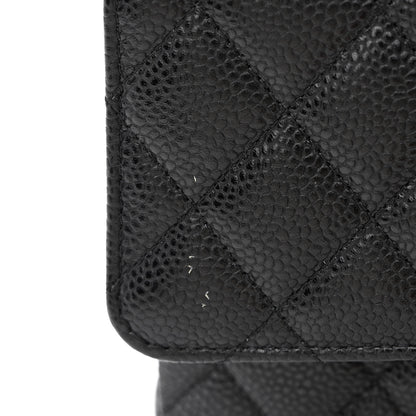 Chanel Caviar Quilted Medium Double Flap Black 11 of 11