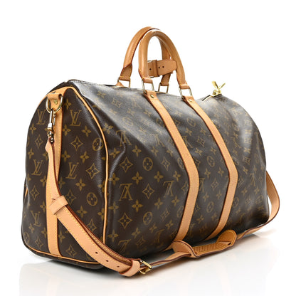 Louis Vuitton Monogram Keepall Bandouliere 45 3 of 11