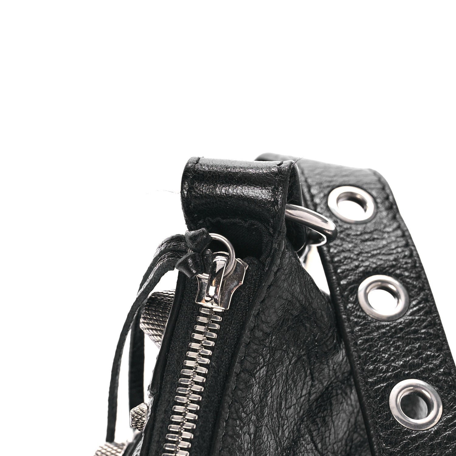 Balenciaga Agneau Arena Small Le Cagole Shoulder Bag Black 10 of 13
