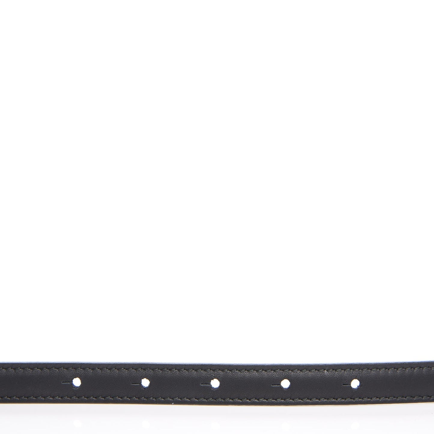 Moon Calfskin Nickel Interlocking G 20mm Belt 105 42 Black