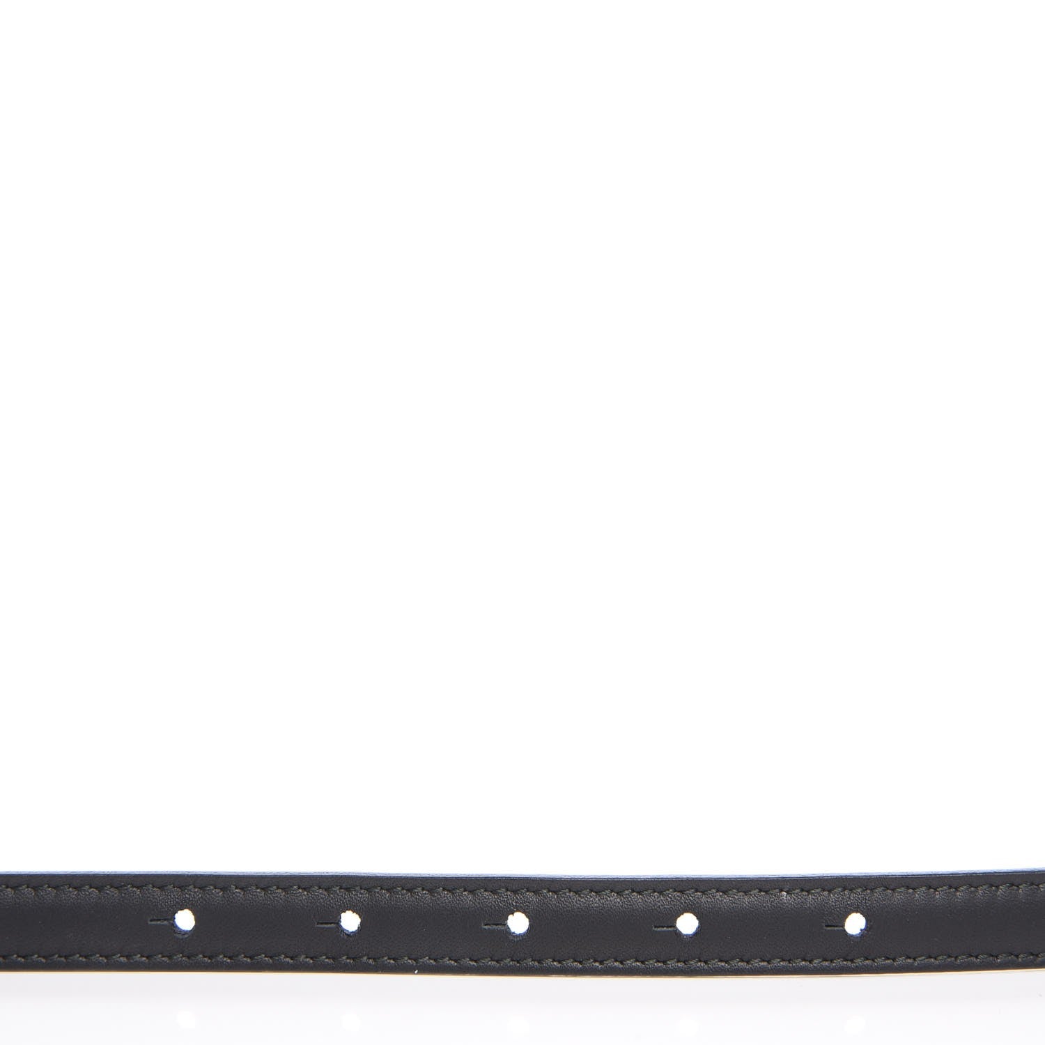 Gucci Moon Calfskin Nickel Interlocking G 20mm Belt 105 42 Black 4 of 7