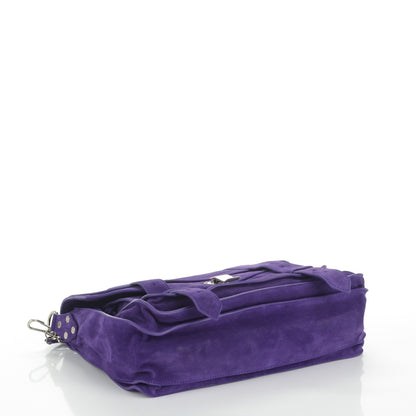 Proenza Schouler Suede Medium PS1 Satchel Amethyst 4 of 7
