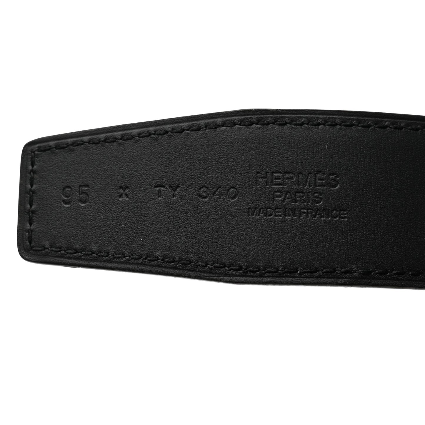Tadelakt Barenia Box 32mm Belt Strap 95 38 Black Fauve
