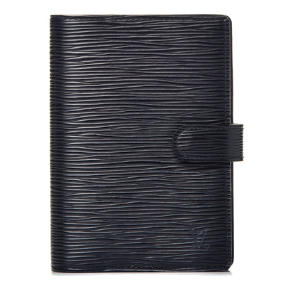 Louis Vuitton Epi Small Ring Agenda Cover Black 1 of 6