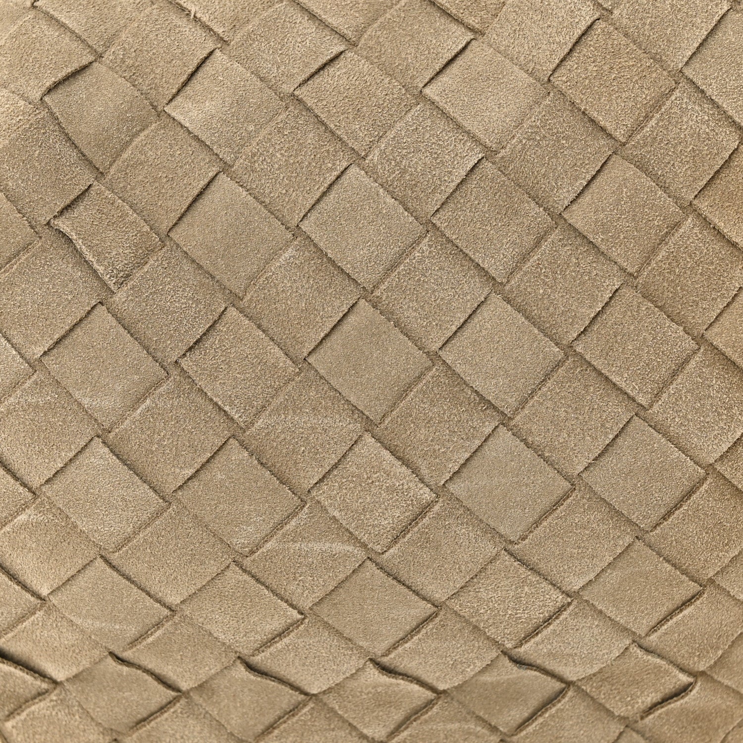 Bottega Veneta Suede Calfskin Intrecciato Teen Jodie Hobo Taupe 8 of 10