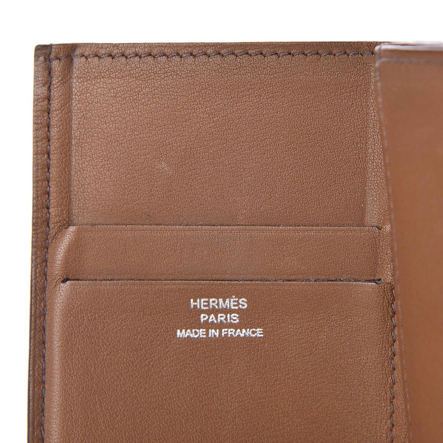 Hermes Swift Citizen Twill Tri-Fold Wallet Alezan 9 of 15