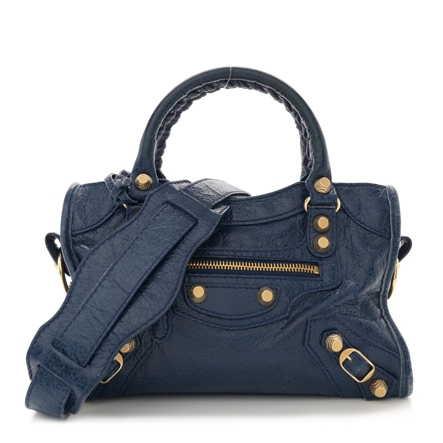 Agneau Giant 12 Gold Hardware Mini City Bleu Mineral