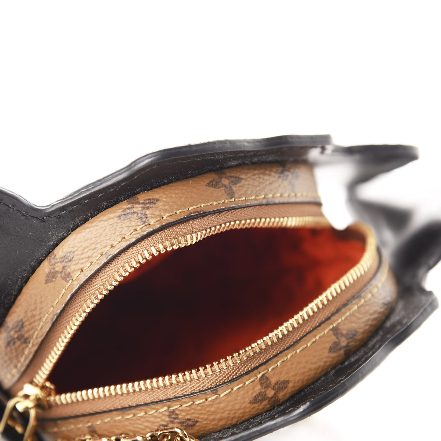 Epi Catogram Dog Face Clutch Black