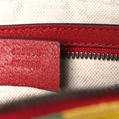 Gucci Canvas Marley Stripe Script Logo Gucci 100 Belt Bag 80 32 Multicolor 6 of 9