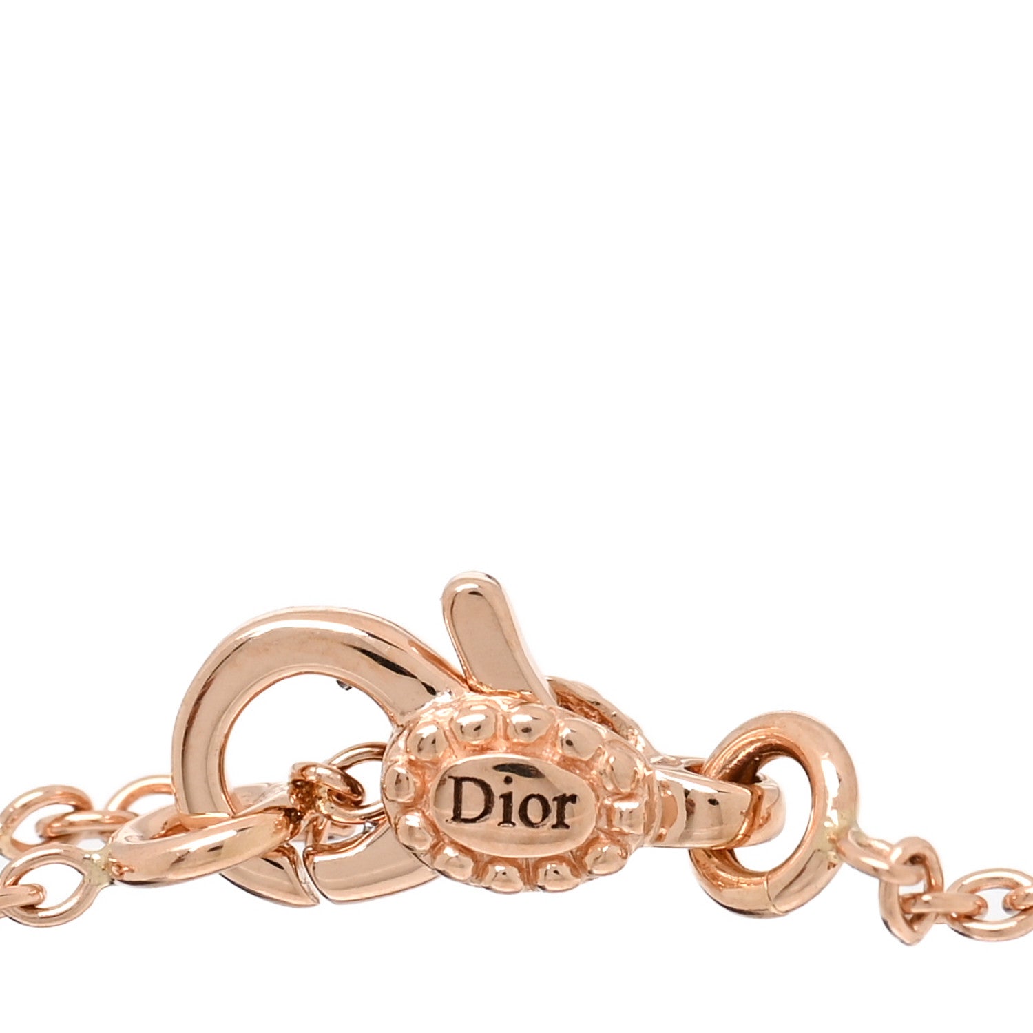 Dior クレドポーボーテ Christian Dior 18K Rose Gold Ruby Mother of Pearl Rose Des Vents