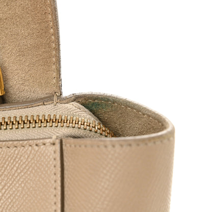 Celine Grained Calfskin Nano Belt Bag Light Taupe 14 of 21