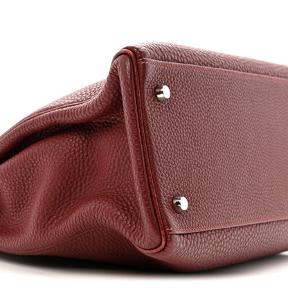 Hermes Togo Kelly Retourne 35 Rouge H 9 of 15