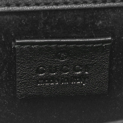 Gucci Velvet Crystal Square G Shoulder Bag Black 6 of 10