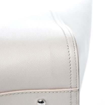 Chanel Caviar Extra Large Studded Deauville Tote Ivory 10 of 12
