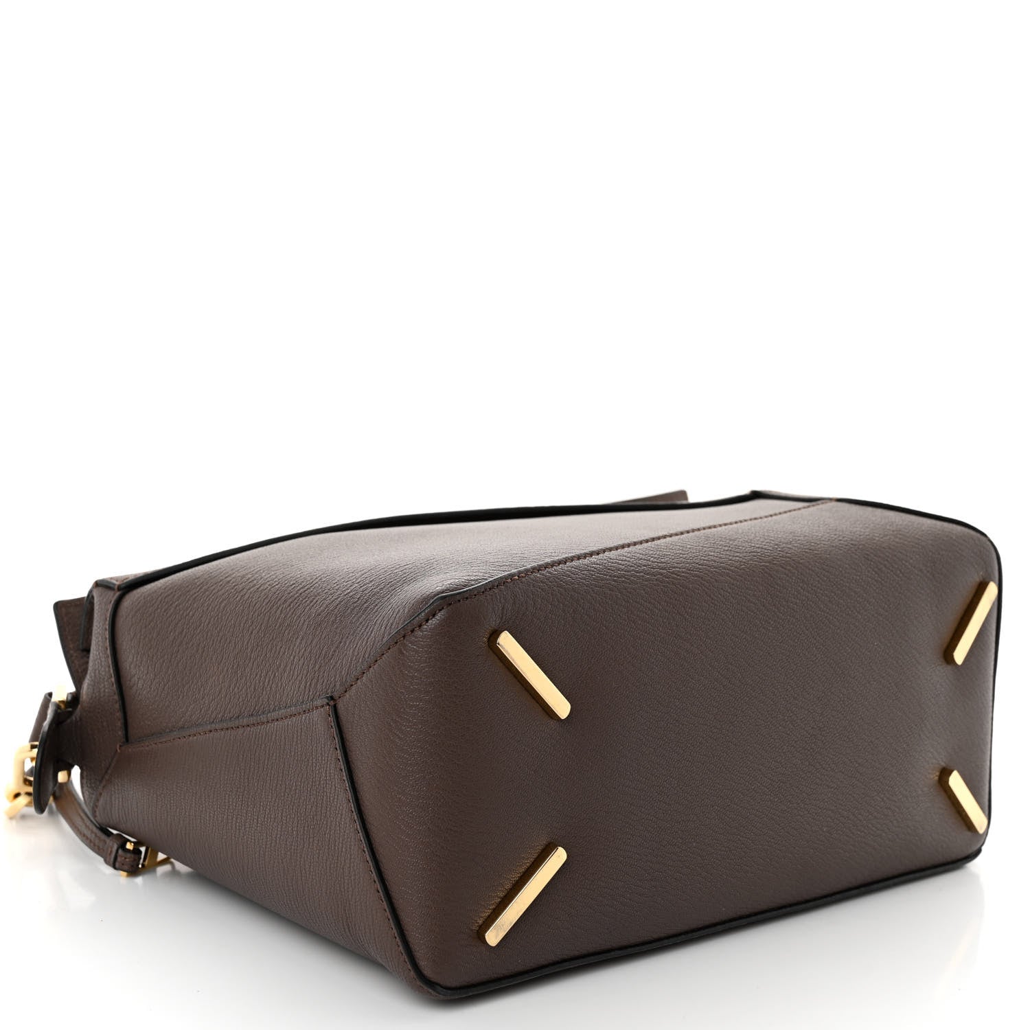 Loewe Goatskin Medium Puzzle Edge Bag Taupe 4 of 11