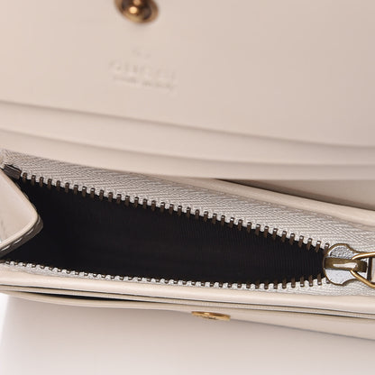 Gucci Guccissima Cherries Card Case Wallet White 8 of 10