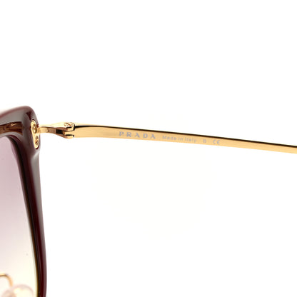 Prada Cat Eye Sunglasses SPR 20U White 5 of 7