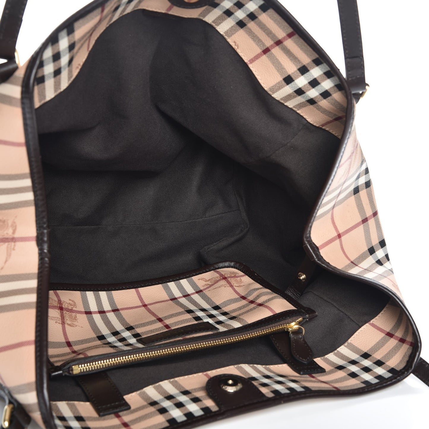 Haymarket Check Large Canterbury Tote Chocolate