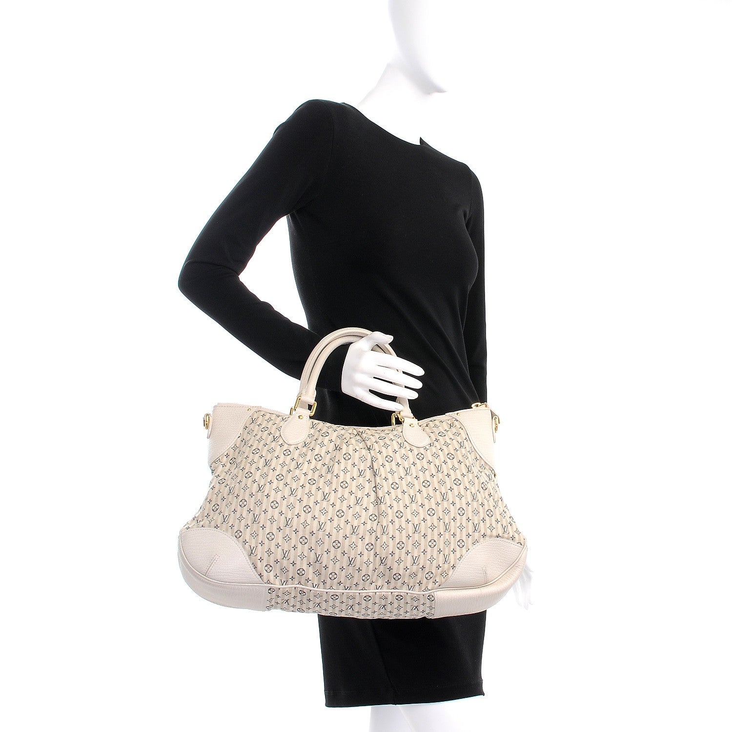 Louis Vuitton Mini Lin Croisette Marina GM Blue 3 of 9
