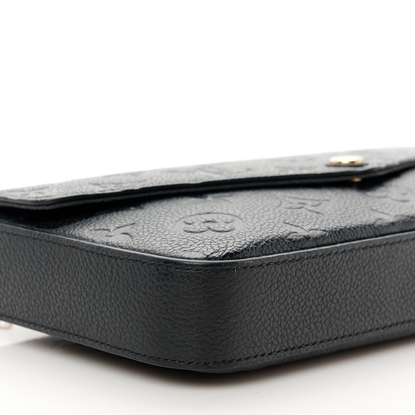 Empreinte Pochette Felicie Chain Wallet Black