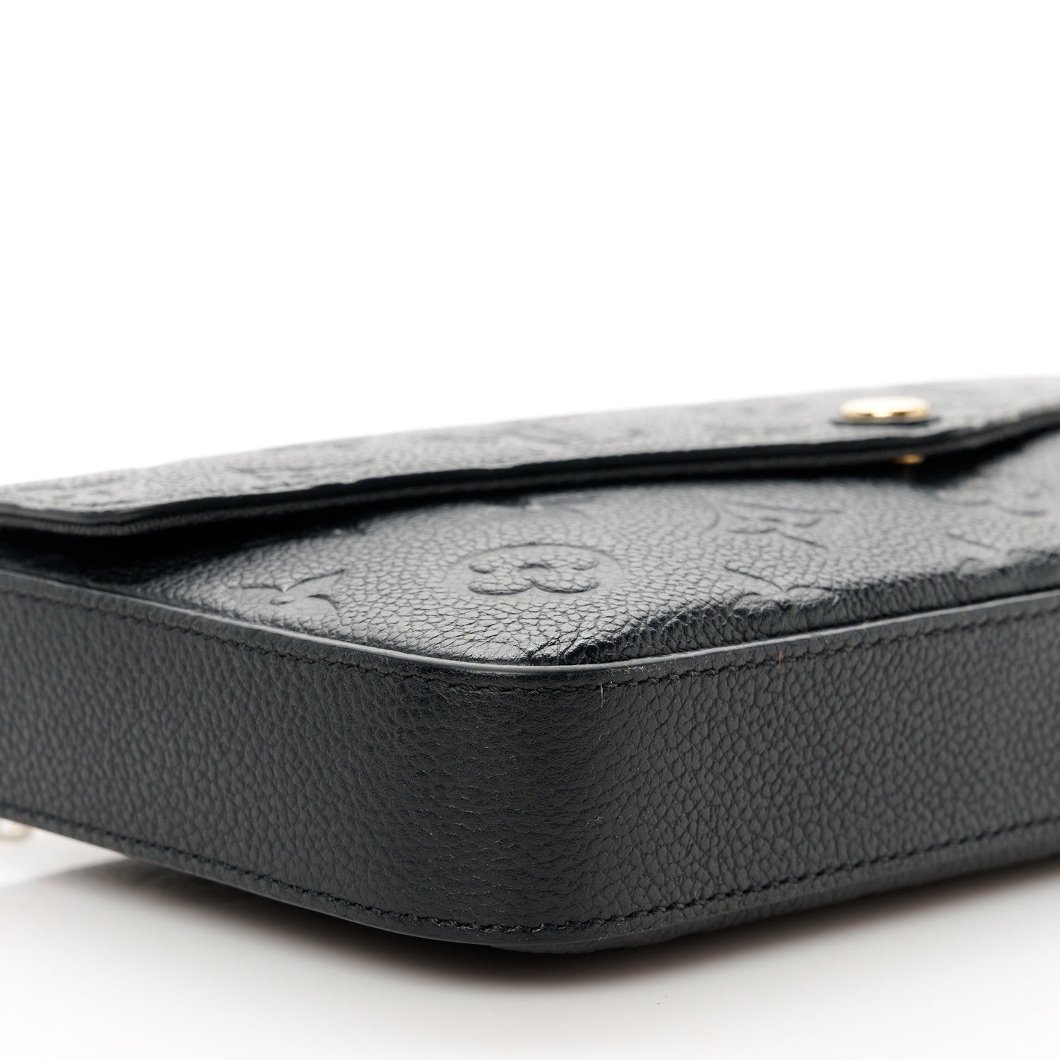 Louis Vuitton Empreinte Pochette Felicie Chain Wallet Black 14 of 15