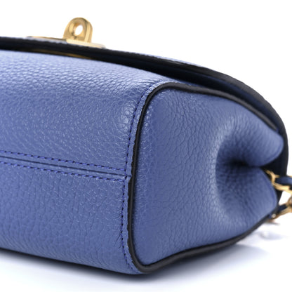 Mulberry Small Classic Grain Calfskin Mini Lily Porcelain Blue 8 of 8