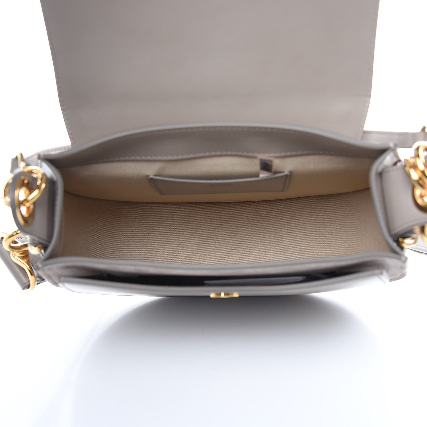Chloe Calfskin Large Tess Bag Motty Grey 5 of 9