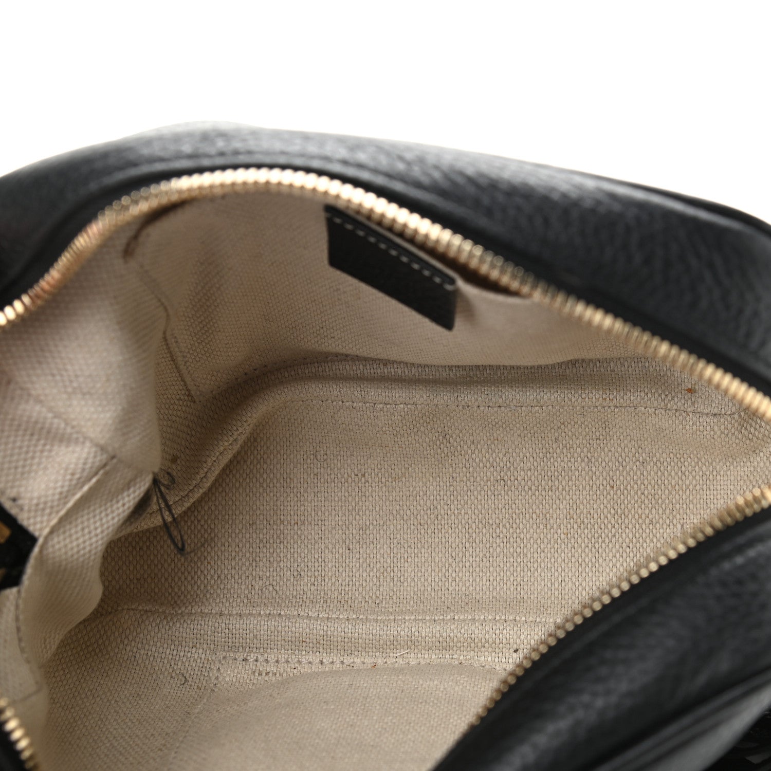 Gucci Pebbled Calfskin Small Soho Disco Bag Black 5 of 10