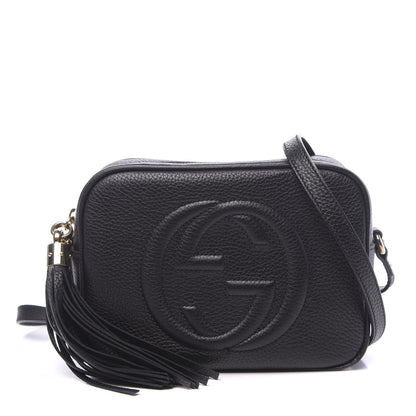 Gucci Pebbled Calfskin Small Soho Disco Bag Black 1 of 11