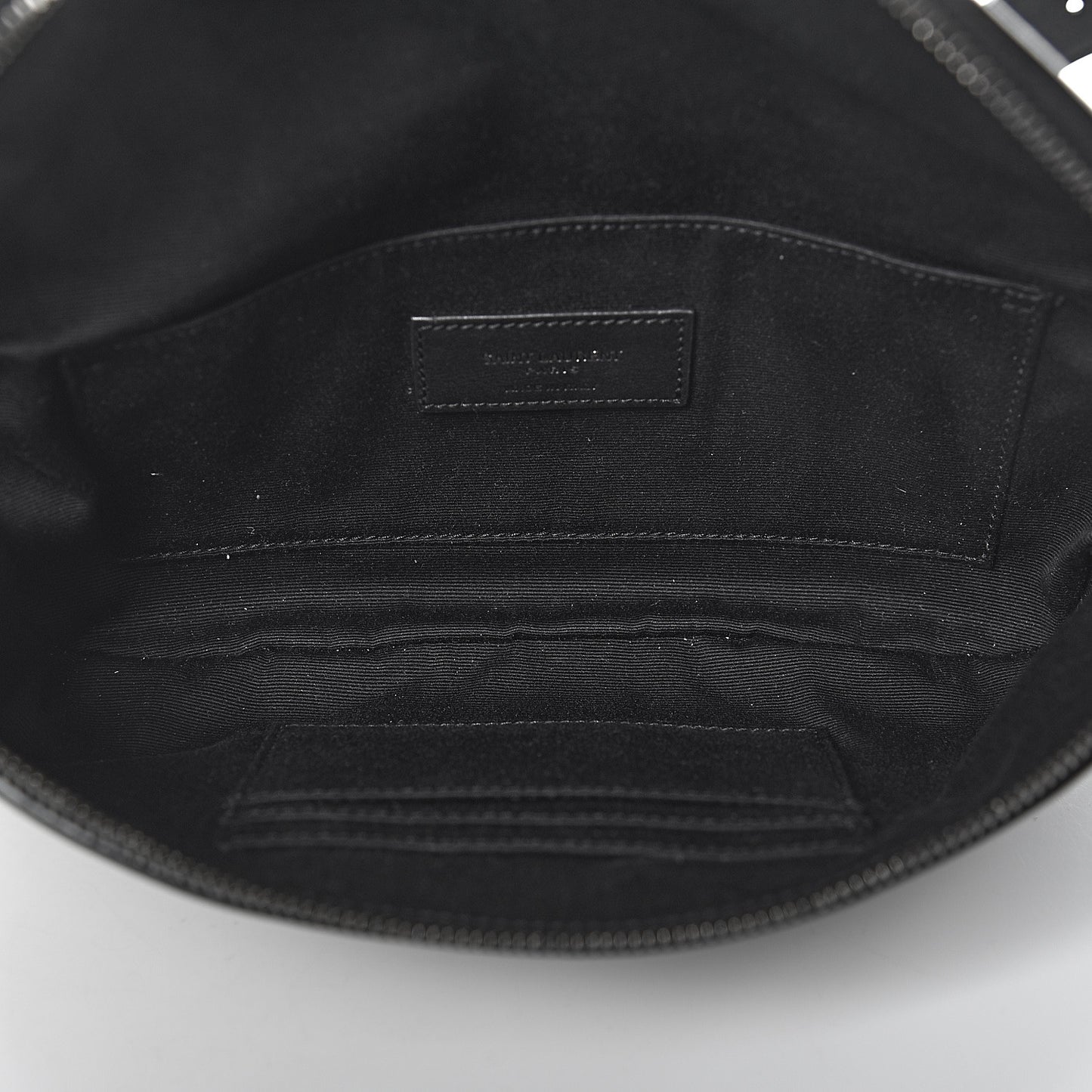 Calfskin Monogram Belt Bag Black